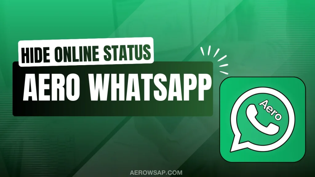 Aero WhatsApp hide online status